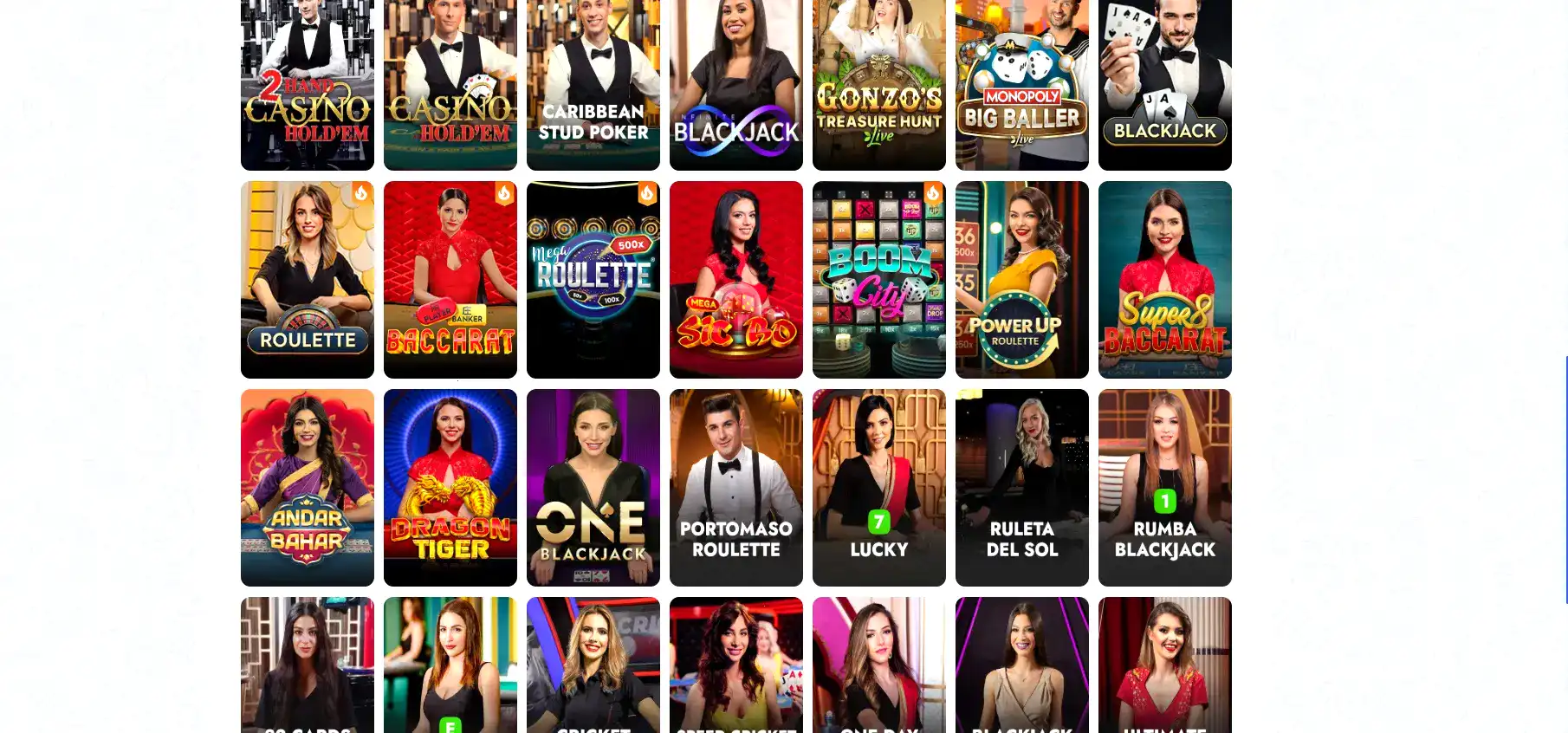 Интерфейс игрового зала Вулкан 24 с автоматами